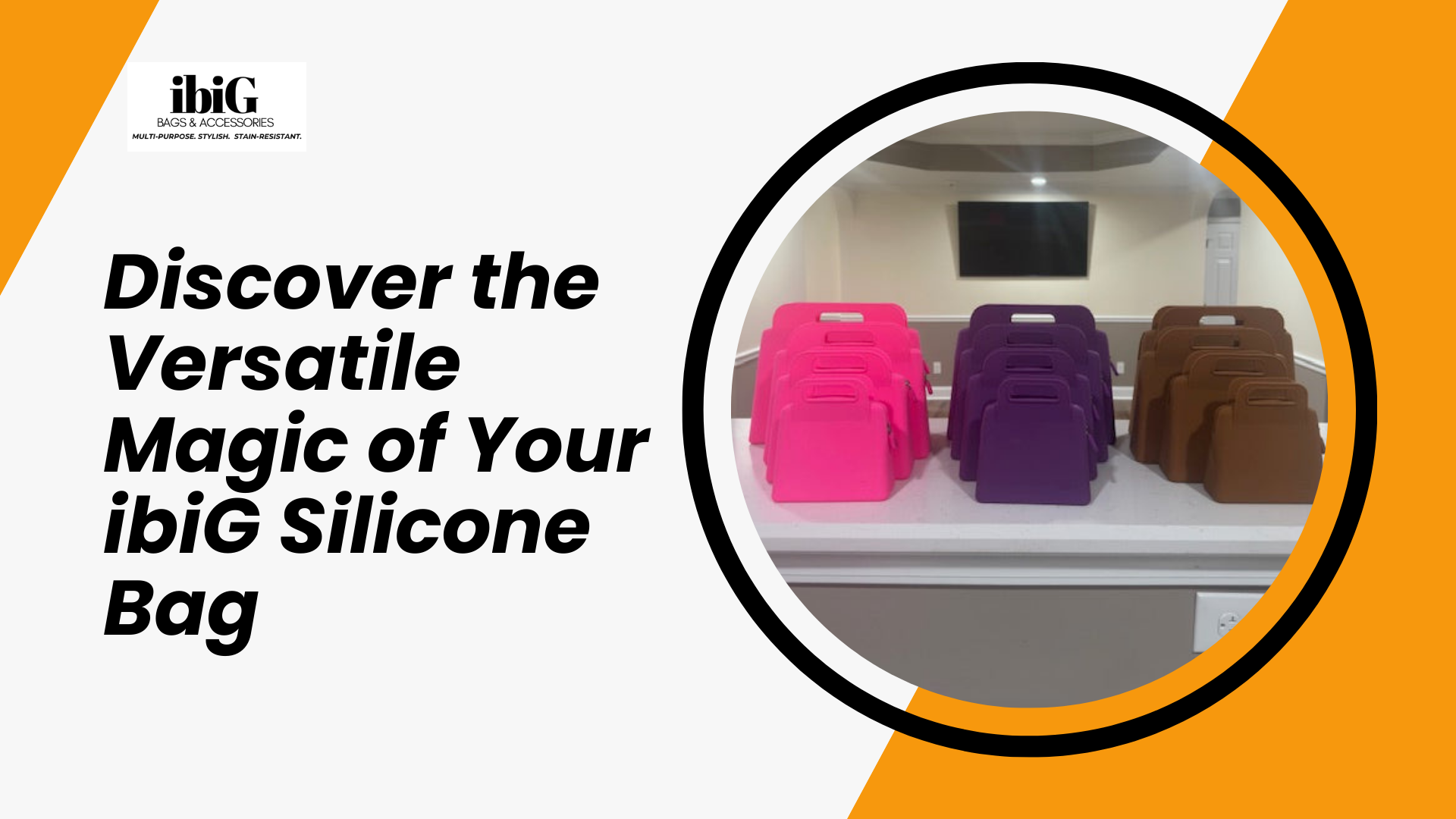 Discover the Versatile Magic of Your ibiG Silicone Bag